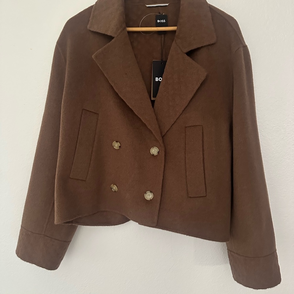 Boss Wool Blend Jacket Jutano